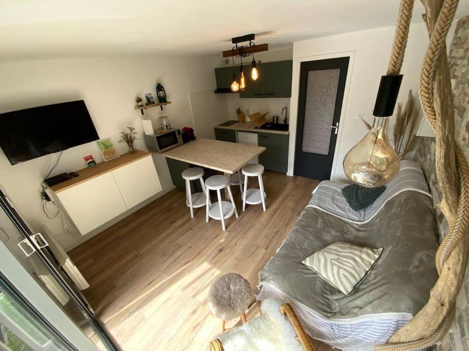 Studio Au Coeur De Saint Lary Luaran gambar